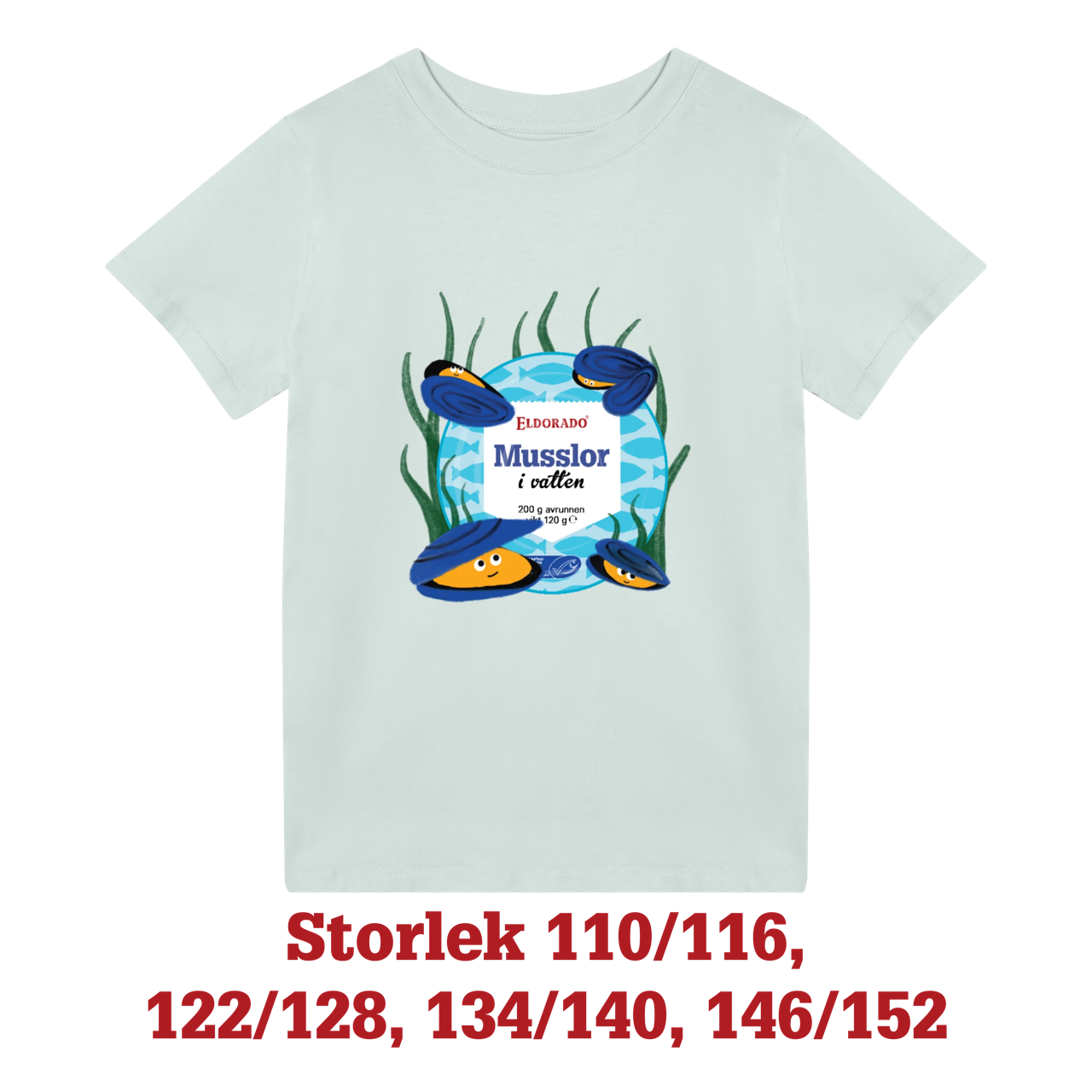 Kid T-shirt - Musslor