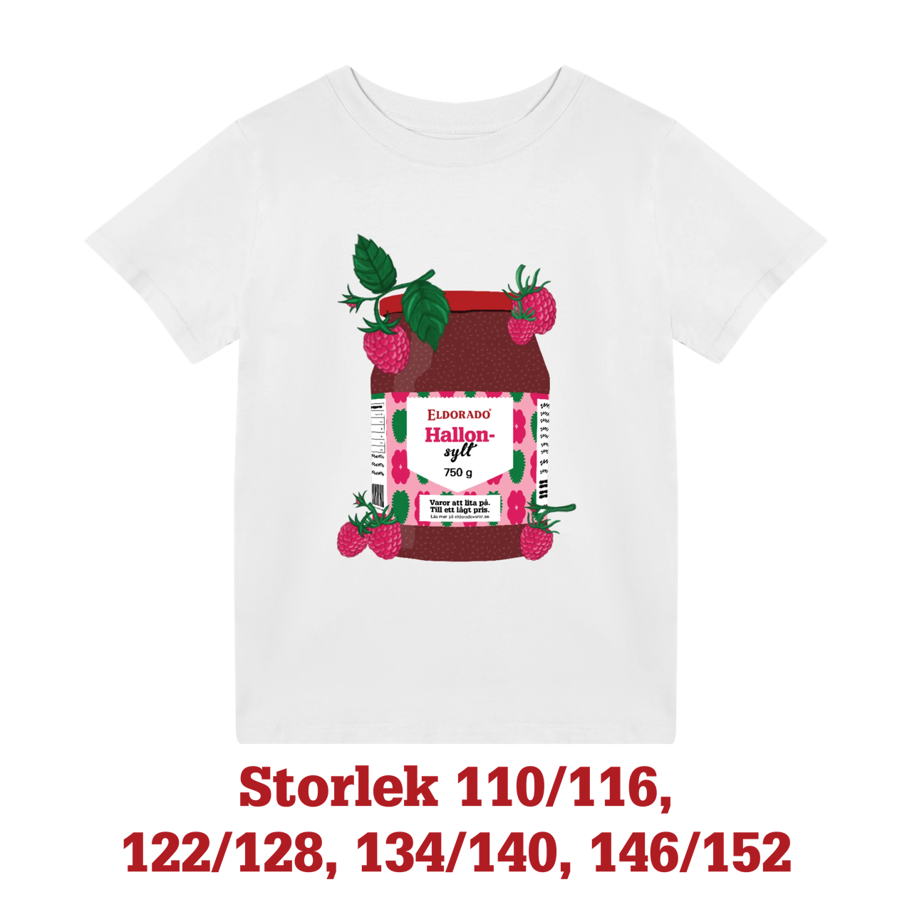 Kid T-shirt - Hallonsylt